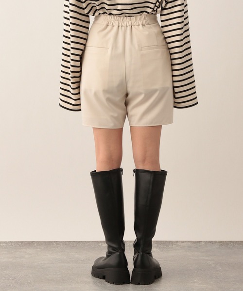 Heather（ヘザー）の「TRタックハーフパンツ  265277（その他パンツ・レディース・アイボリー/ブラック/ベージュ・S/M）」の12枚目の写真