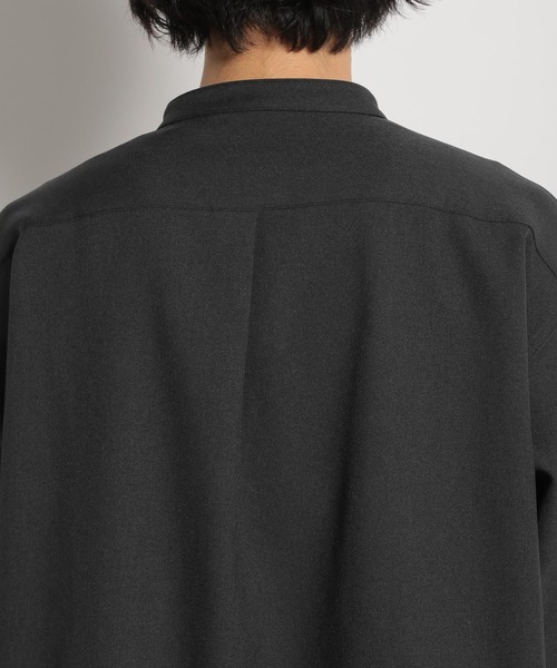 niko and...（ニコアンド）の「ツイルフロントＷポケットシャツ（シャツ/ブラウス・メンズ・オフホワイト/チャコール/ピンク・MEDIUM/LARGE）」の17枚目の写真