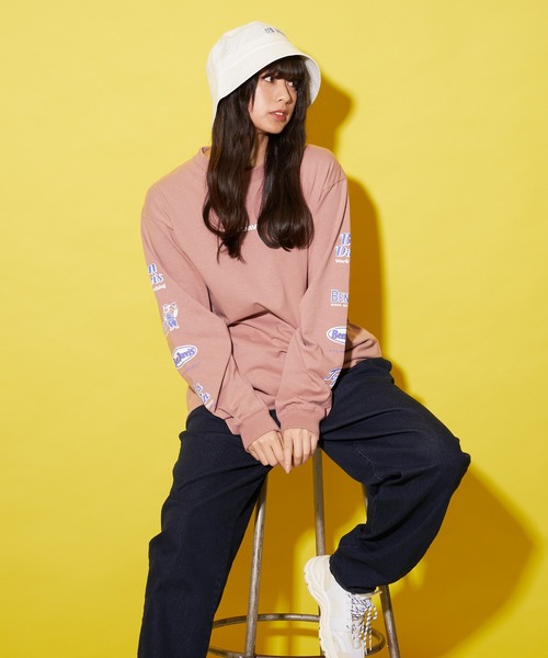 BEN DAVIS（ベンデイビス）の「【BEN DAVIS／ベンデイビス】ダウンブリムロゴハット（ハット・メンズ・ベージュ/グレー/ホワイト/ブラック/スミクロ・FREE）」の8枚目の写真