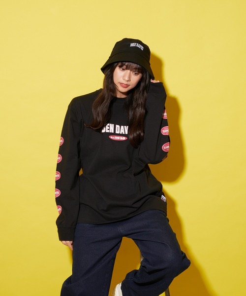 BEN DAVIS（ベンデイビス）の「【BEN DAVIS／ベンデイビス】ダウンブリムロゴハット（ハット・メンズ・ベージュ/グレー/ホワイト/ブラック/スミクロ・FREE）」の11枚目の写真