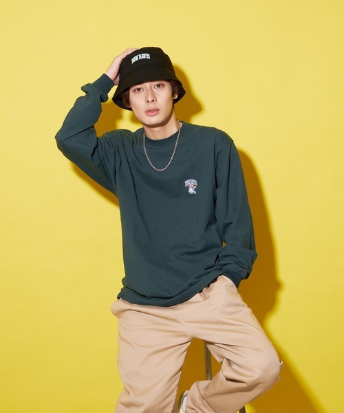 BEN DAVIS（ベンデイビス）の「【BEN DAVIS／ベンデイビス】ダウンブリムロゴハット（ハット・メンズ・ベージュ/グレー/ホワイト/ブラック/スミクロ・FREE）」の17枚目の写真