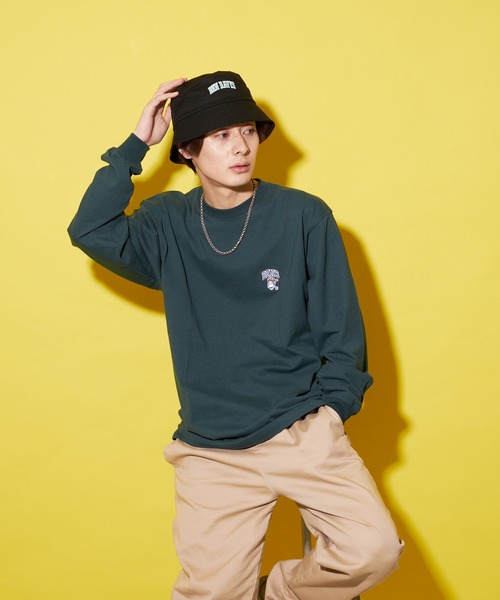 BEN DAVIS（ベンデイビス）の「【BEN DAVIS／ベンデイビス】ダウンブリムロゴハット（ハット・メンズ・ベージュ/グレー/ホワイト/ブラック/スミクロ・FREE）」の18枚目の写真