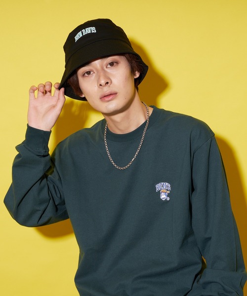 BEN DAVIS（ベンデイビス）の「【BEN DAVIS／ベンデイビス】ダウンブリムロゴハット（ハット・メンズ・ベージュ/グレー/ホワイト/ブラック/スミクロ・FREE）」の19枚目の写真