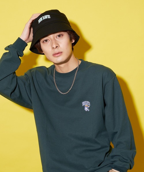 BEN DAVIS（ベンデイビス）の「【BEN DAVIS／ベンデイビス】ダウンブリムロゴハット（ハット・メンズ・ベージュ/グレー/ホワイト/ブラック/スミクロ・FREE）」の20枚目の写真