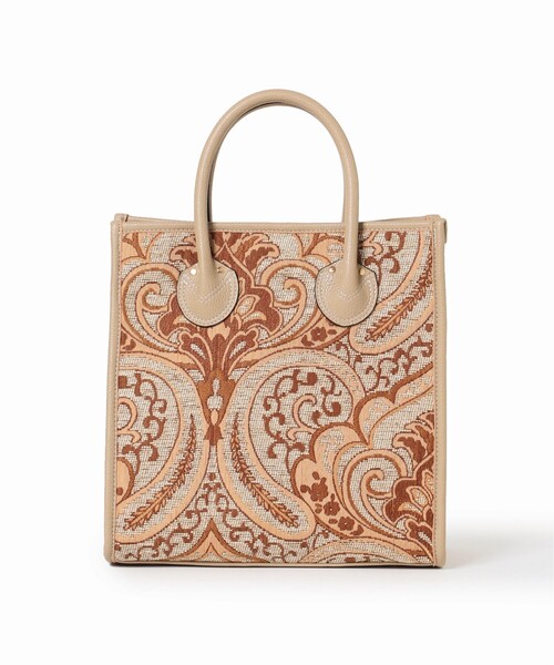 Simplicite（サンプリシテ）の「ジャガードトート◆（トートバッグ・レディース・ベージュ/グレー/ブルー系その他・FREE）」の12枚目の写真