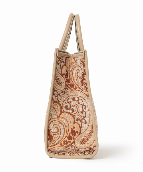 Simplicite（サンプリシテ）の「ジャガードトート◆（トートバッグ・レディース・ベージュ/グレー/ブルー系その他・FREE）」の13枚目の写真