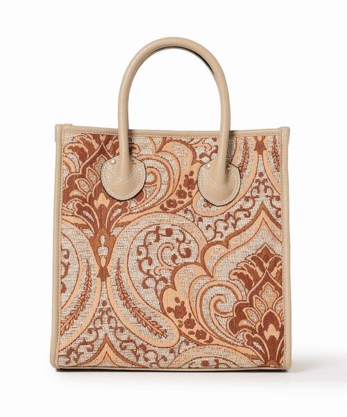 Simplicite（サンプリシテ）の「ジャガードトート◆（トートバッグ・レディース・ベージュ/グレー/ブルー系その他・FREE）」の14枚目の写真