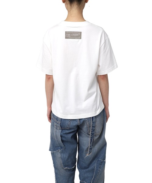 Maison MIHARA YASUHIRO(メゾンミハラヤスヒロ)の「MIHARA Printed Tee(Tシャツ/カットソー・レディース・ホワイト/ブラック/イエロー/ブルー・38/36/40)」の5枚目の写真
