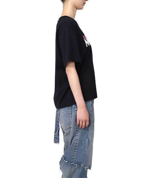 Maison MIHARA YASUHIRO(メゾンミハラヤスヒロ)の「MIHARA Printed Tee(Tシャツ/カットソー・レディース・ホワイト/ブラック/イエロー/ブルー・38/36/40)」の21枚目の写真