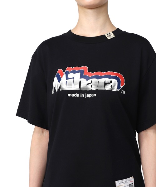Maison MIHARA YASUHIRO(メゾンミハラヤスヒロ)の「MIHARA Printed Tee(Tシャツ/カットソー・レディース・ホワイト/ブラック/イエロー/ブルー・38/36/40)」の14枚目の写真