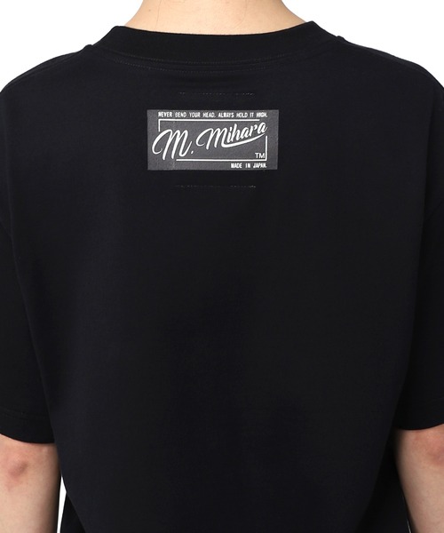 Maison MIHARA YASUHIRO(メゾンミハラヤスヒロ)の「MIHARA Printed Tee(Tシャツ/カットソー・レディース・ホワイト/ブラック/イエロー/ブルー・38/36/40)」の6枚目の写真