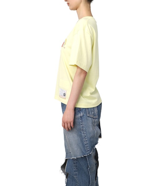 Maison MIHARA YASUHIRO(メゾンミハラヤスヒロ)の「MIHARA Printed Tee(Tシャツ/カットソー・レディース・ホワイト/ブラック/イエロー/ブルー・38/36/40)」の10枚目の写真