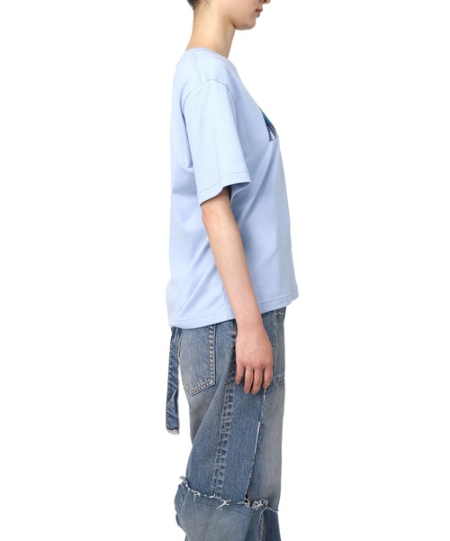Maison MIHARA YASUHIRO(メゾンミハラヤスヒロ)の「MIHARA Printed Tee(Tシャツ/カットソー・レディース・ホワイト/ブラック/イエロー/ブルー・38/36/40)」の15枚目の写真
