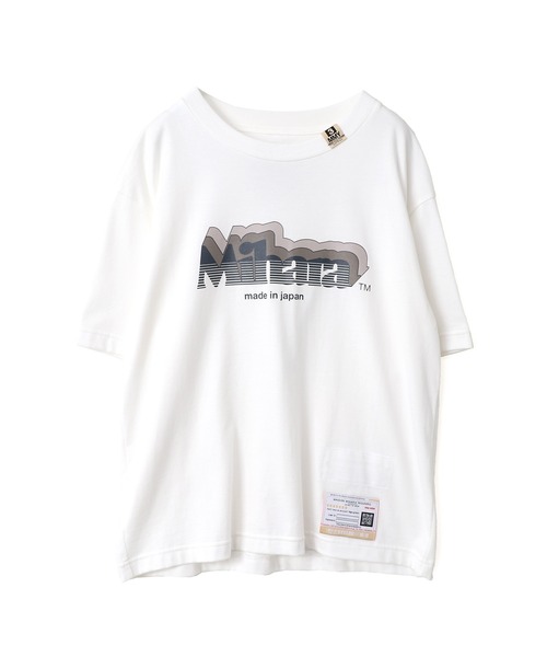 Maison MIHARA YASUHIRO(メゾンミハラヤスヒロ)の「MIHARA Printed Tee(Tシャツ/カットソー・レディース・ホワイト/ブラック/イエロー/ブルー・38/36/40)」の19枚目の写真
