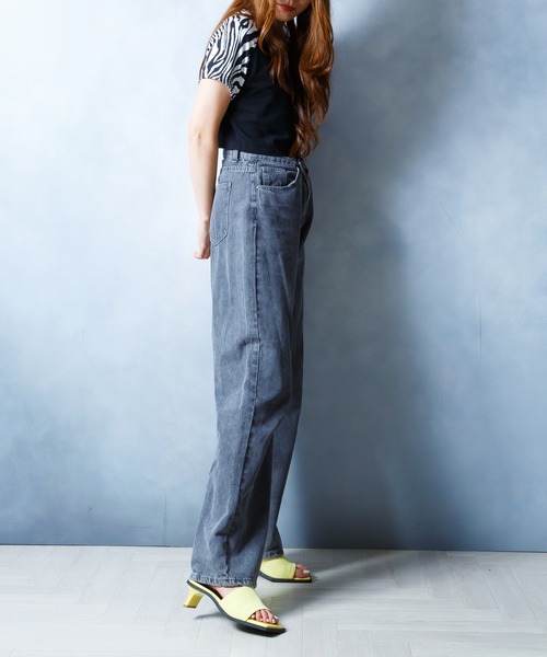 attagirl（アタガール）の「変形ヒールリブニットミュールサンダル（サンダル・レディース・ブラック/オレンジ/アイボリー/イエロー/グリーン・LL/S/M/L）」の16枚目の写真