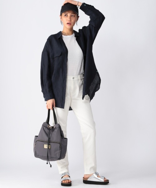 BARNYARDSTORM(バンヤードストーム)の「BARNYARDSTORM / 撥水CAP(キャップ・レディース・ブラック/カーキ/ダークブルー・FREE)」の14枚目の写真