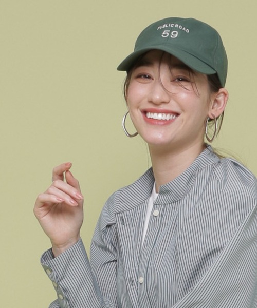 BARNYARDSTORM(バンヤードストーム)の「BARNYARDSTORM / 撥水CAP(キャップ・レディース・ブラック/カーキ/ダークブルー・FREE)」の16枚目の写真