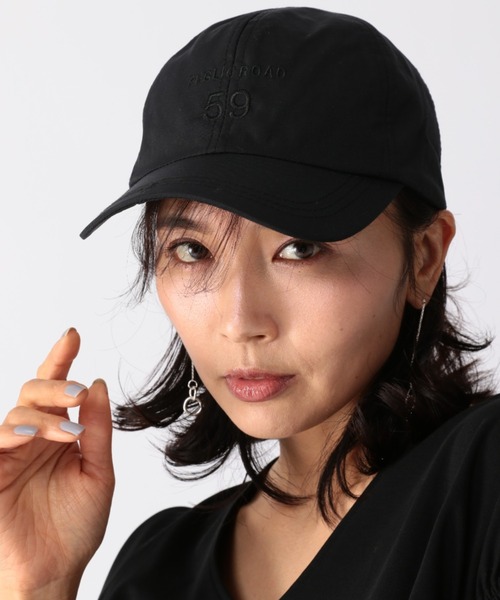 BARNYARDSTORM(バンヤードストーム)の「BARNYARDSTORM / 撥水CAP(キャップ・レディース・ブラック/カーキ/ダークブルー・FREE)」の5枚目の写真