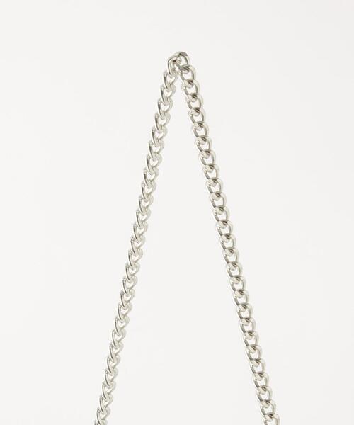 green label relaxing（グリーンレーベルリラクシング）の「ビーズ クラッチバッグ（クラッチバッグ・レディース・シルバー/ブラック・FREE）」の7枚目の写真