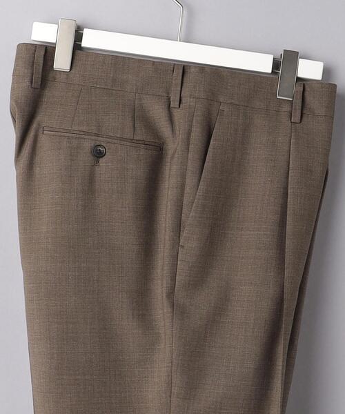 AURALEE（オーラリー）の「＜AURALEE（オーラリー）＞ トロピカル 1プリーツ パンツ■■■（スラックス・メンズ・ブラウン・3/4/5）」の5枚目の写真