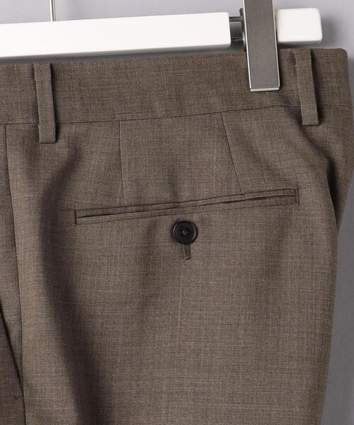 AURALEE（オーラリー）の「＜AURALEE（オーラリー）＞ トロピカル 1プリーツ パンツ■■■（スラックス・メンズ・ブラウン・3/4/5）」の7枚目の写真