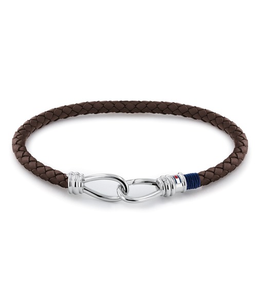 TOMMY HILFIGER（トミーヒルフィガー）の「【TOMMY HILFIGER】トミーヒルフィガー CASUAL ブレスレット（ブレスレット・メンズ・ダークブラウン/ブラウン・FREE）」の2枚目の写真