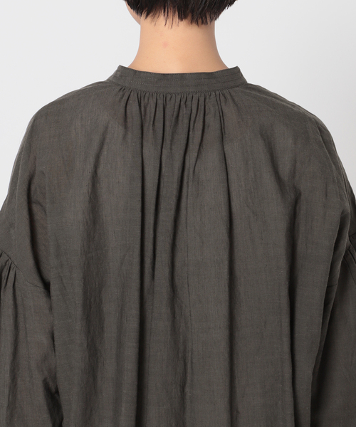 Simplicite（サンプリシテ）の「フロントボタンシャンブレーブラウス（シャツ/ブラウス・レディース・ホワイト/ブラック/ピンク/グリーン・FREE）」の12枚目の写真