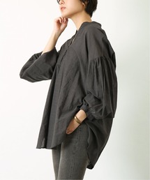 Simplicite | フロントボタンシャンブレーブラウス◆(シャツ/ブラウス)