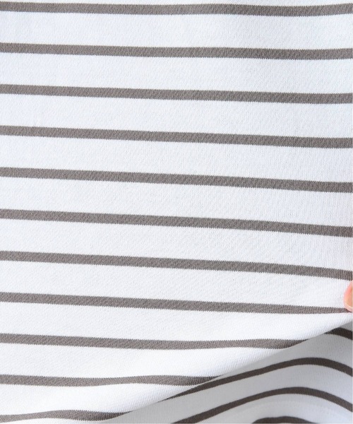 JOURNAL STANDARD LUXE(ジャーナルスタンダード ラックス)の「ボーダー Big-プルオーバー(Tシャツ/カットソー・レディース・ブラック/カーキ/ネイビー/レッド・FREE)」の18枚目の写真