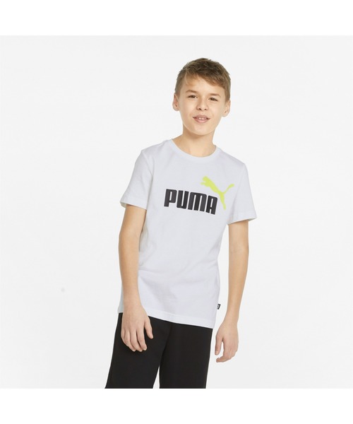PUMA(プーマ)の「PUMA プーマ キッズ ボーイズ 半袖 Tシャツ アンド ショーツ セット 120-160cm(ジャージ・キッズ・ホワイト×ブラック/レッド・130/140/150/160/120)」の17枚目の写真