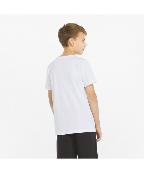 PUMA(プーマ)の「PUMA プーマ キッズ ボーイズ 半袖 Tシャツ アンド ショーツ セット 120-160cm(ジャージ・キッズ・ホワイト×ブラック/レッド・130/140/150/160/120)」の16枚目の写真