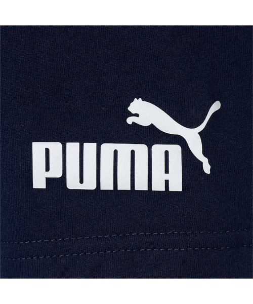 PUMA(プーマ)の「PUMA プーマ キッズ ボーイズ 半袖 Tシャツ アンド ショーツ セット 120-160cm(ジャージ・キッズ・ホワイト×ブラック/レッド・130/140/150/160/120)」の8枚目の写真