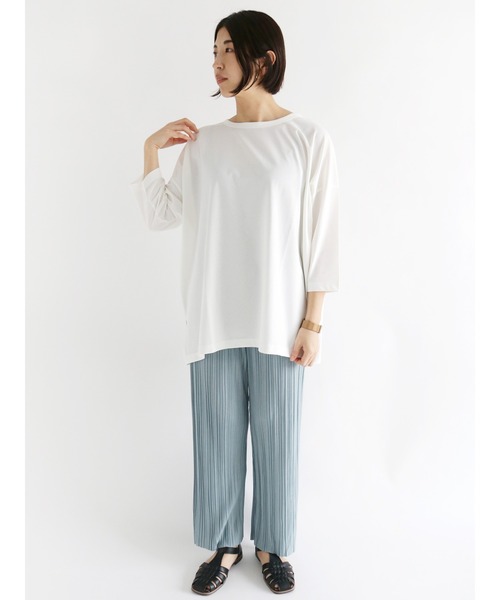 Lugnoncure（ルノンキュール）の「プリーツパンツ（その他パンツ・レディース・グレー/チャコール/ブルー・ﾌﾘ-）」の11枚目の写真