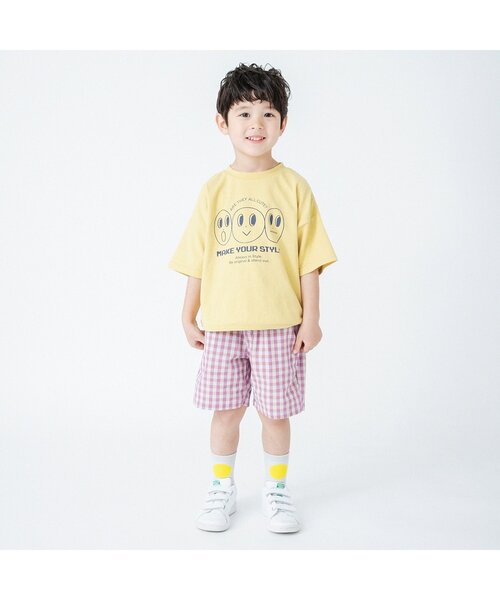 BREEZE(ブリーズ)の「WEB限定 ギンガムチェックパンツ(その他パンツ・キッズ・ブラック/ラベンダー/オレンジ・130/140/70/110/80/120/100/90)」の17枚目の写真