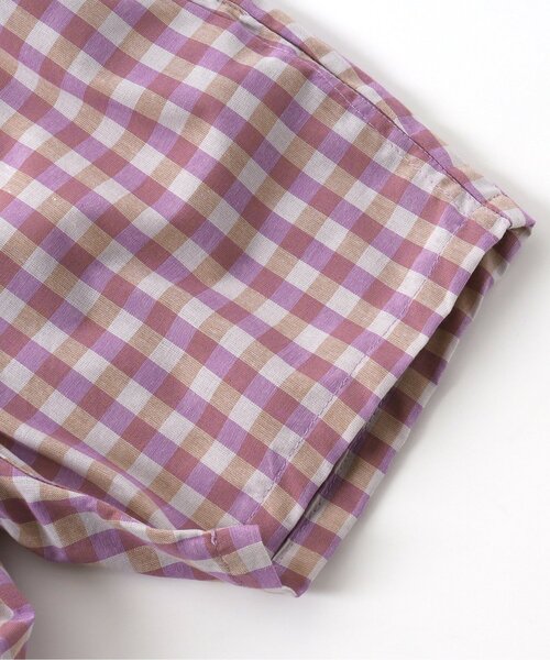 BREEZE(ブリーズ)の「WEB限定 ギンガムチェックパンツ(その他パンツ・キッズ・ブラック/ラベンダー/オレンジ・130/140/70/110/80/120/100/90)」の14枚目の写真