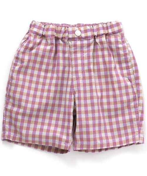 BREEZE(ブリーズ)の「WEB限定 ギンガムチェックパンツ(その他パンツ・キッズ・ブラック/ラベンダー/オレンジ・130/140/70/110/80/120/100/90)」の4枚目の写真
