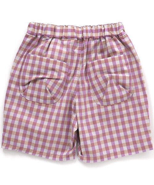 BREEZE(ブリーズ)の「WEB限定 ギンガムチェックパンツ(その他パンツ・キッズ・ブラック/ラベンダー/オレンジ・130/140/70/110/80/120/100/90)」の7枚目の写真