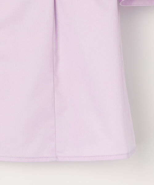 NOLLEY’S（ノーリーズ）の「パール釦フリルブラウス（シャツ/ブラウス・レディース・オフホワイト/ブルー系その他7/ラベンダー/サックスブルー・38）」の7枚目の写真