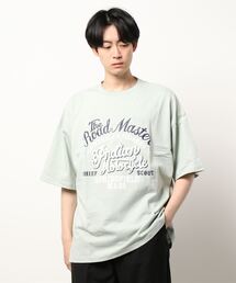 INDIAN（インディアン）の「/INDIAN/刺繍+プリント　オーバーサイズTシャツ（Tシャツ/カットソー）」