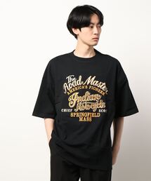 INDIAN（インディアン）の「/INDIAN/刺繍+プリント　オーバーサイズTシャツ（Tシャツ/カットソー）」
