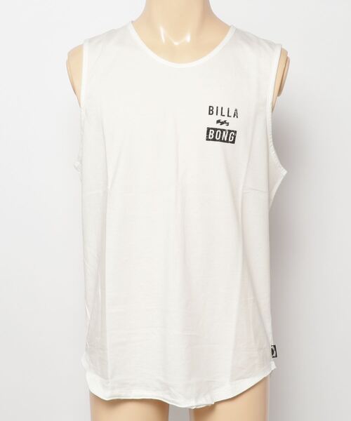 BILLABONG(ビラボン)の「BILLABONG/ビラボン ブランドロゴ レギュラーフィット バックプリントタンクトップ BC011-353(タンクトップ・メンズ・ホワイト/パープル/ブラック・M/L/XL)」の4枚目の写真