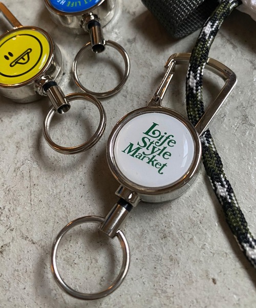 SPINNS（スピンズ）の「メタルリールキーホルダー（キーホルダー・レディース・A/B/C/D/E/F/G/H/I/J/L/K・ONESIZE）」の6枚目の写真