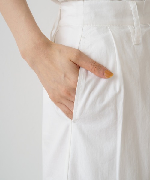 Kastane（カスタネ）の「【Yuri Hanamoriコラボ】ボリュームロングスカート（スカート・レディース・ネイビー/オフホワイト・FREE）」の13枚目の写真