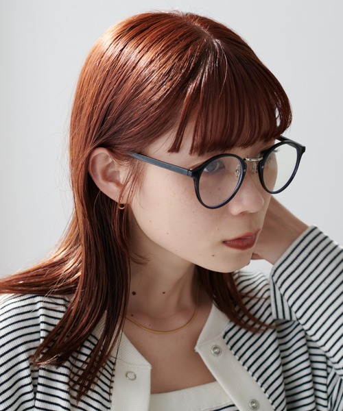 DISCOAT（ディスコート）の「防曇BLcutコンビ眼鏡（メガネ・レディース・ブラック/ブラウン・FREE）」の2枚目の写真