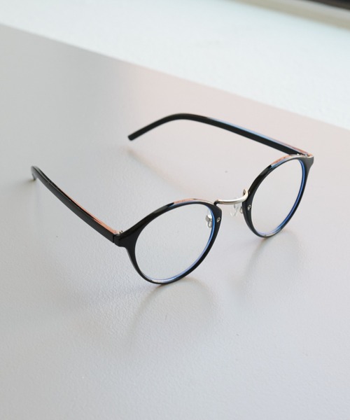DISCOAT（ディスコート）の「防曇BLcutコンビ眼鏡（メガネ・レディース・ブラック/ブラウン・FREE）」の3枚目の写真