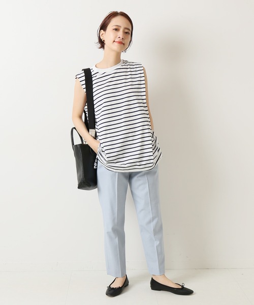 Spick &amp; Span - 【新品タグ付】Spick and Span クリア天竺ノースリーブプルオーバー Spick & Span（スピックアンドスパン）の「クリア天竺