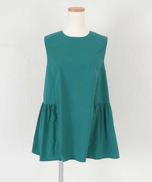 アネラリュクス イエローノースリーブトップス 発色綺麗♡⃛ Orange tulip see-through tops (High neck) – POPPY