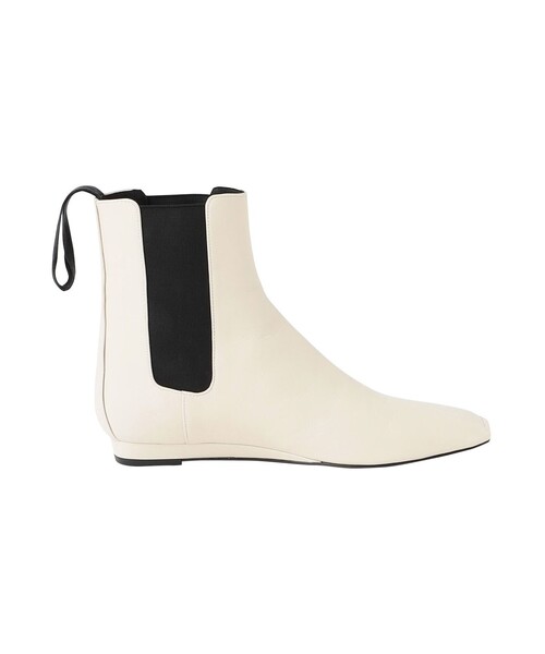 quartierglam（カルチェグラム）の「【quartierglam】 SQUARE STITCHDOWN SIDE GORE S/BOOTS 911289（ブーツ・レディース・ホワイト・37/36）」の5枚目の写真