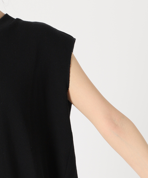 FRAMeWORK（フレームワーク）の「ワッフルプルオーバー（Tシャツ/カットソー・レディース・ベージュ/ホワイト/ネイビー/ブラック・FREE）」の9枚目の写真