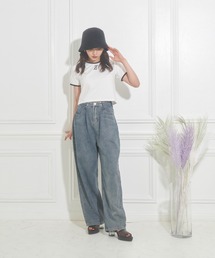 ANDGEEBEE | パイピングミニT(Tシャツ/カットソー)